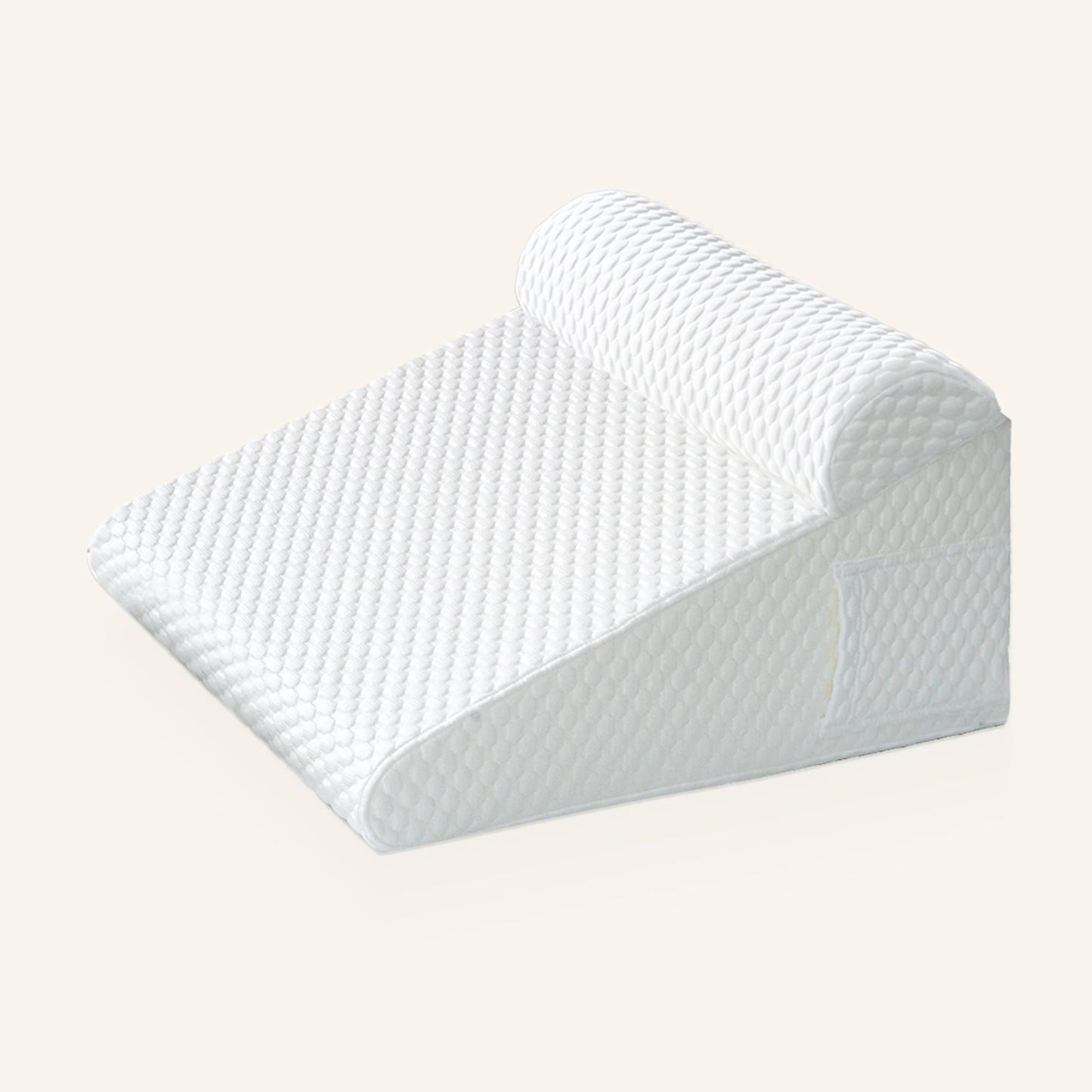 Memory Foam Bed Wedge Pillow Removable Cover