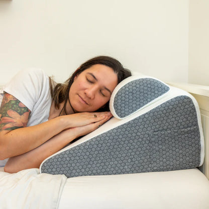 Memory Foam Bed Wedge Pillow Removable Cover