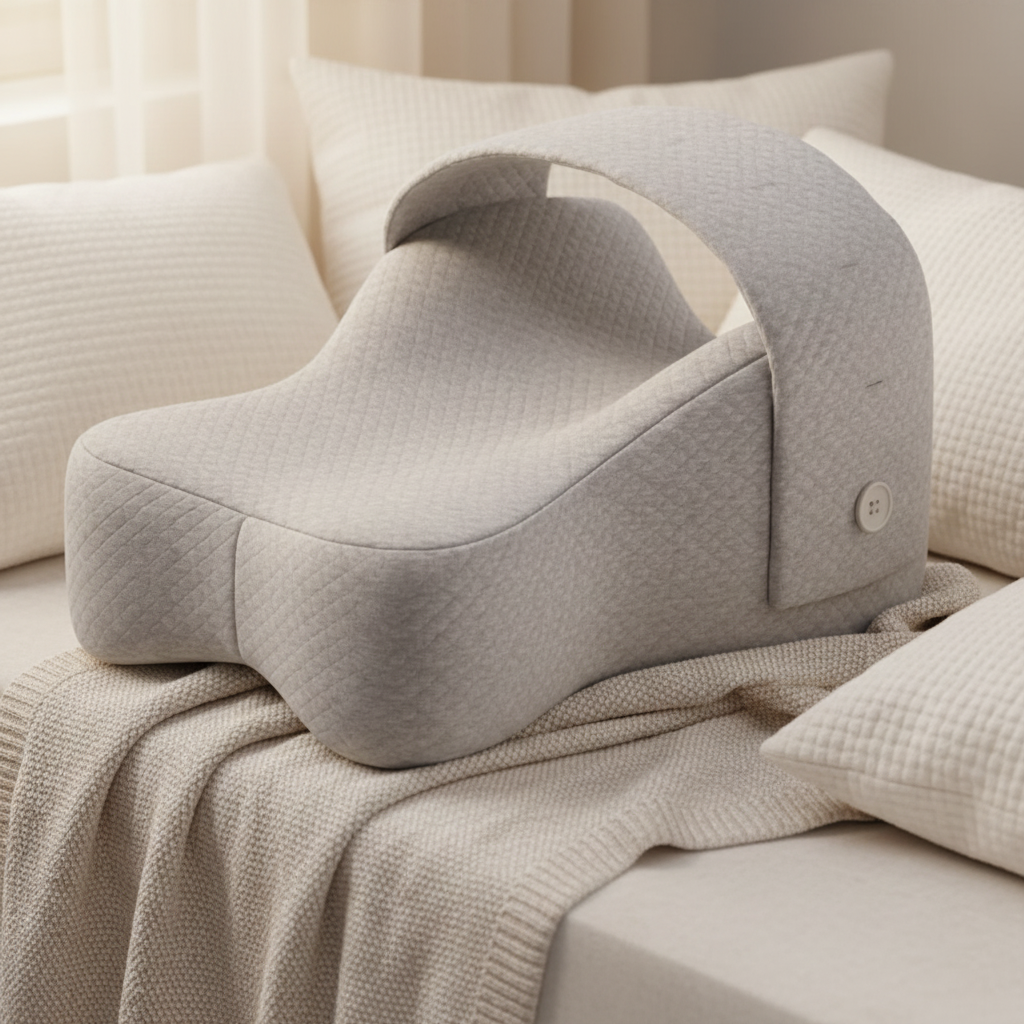 Oreiller orthopédique pour les jambes – Réduit les douleurs au dos, aux hanches et aux genoux