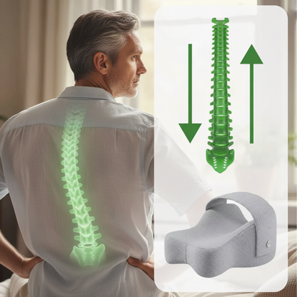 Oreiller orthopédique pour les jambes – Réduit les douleurs au dos, aux hanches et aux genoux